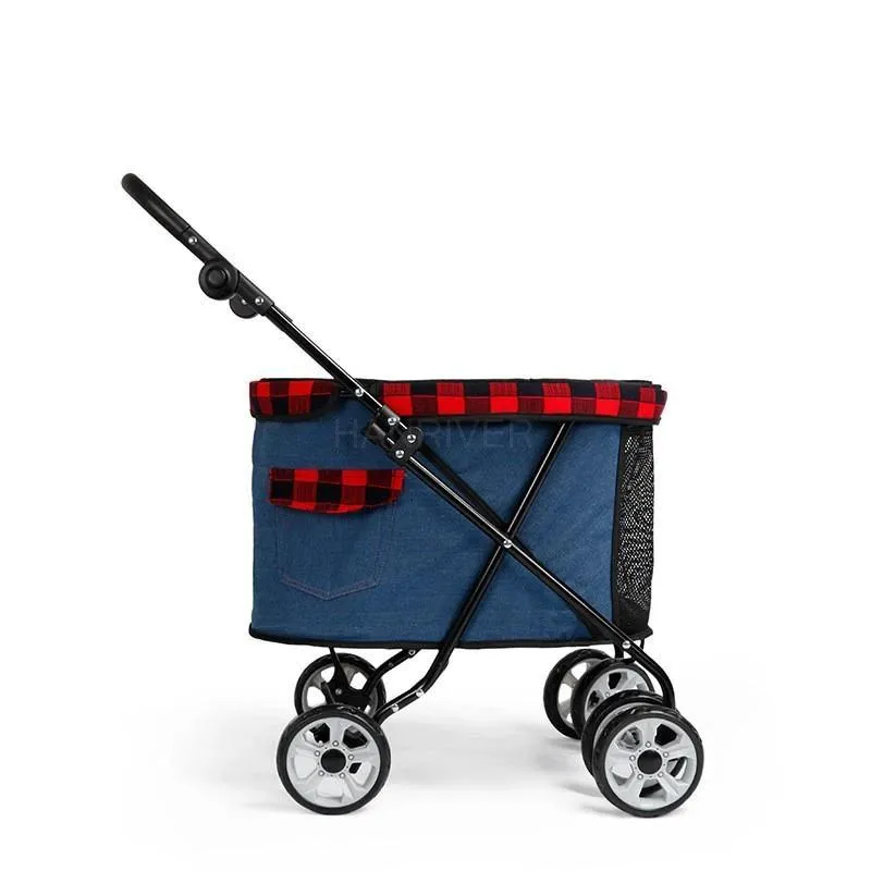 PICT CART TEDDY Little Dog uitgaande handcart kleine kat opvouwbare baby kinderwagen lichtgewicht honden wandelbenodigdheden