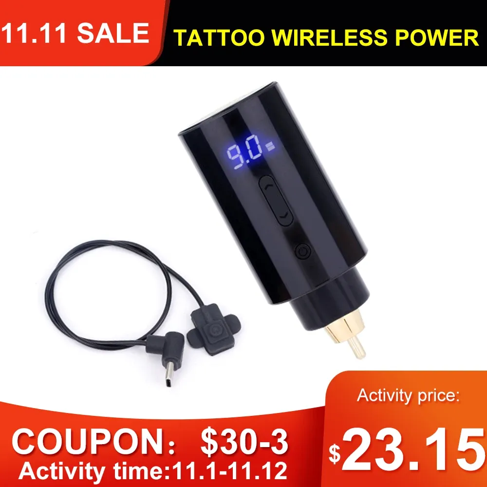 Supplies Tattoo Wireless Power Portable Battery Grip Motor Hine Power Tattoo Tattoo Alimentation Alimentation pour les tatouages