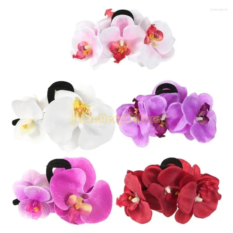 Clips de cheveux Grand clip pour femmes Flower Claw accessoires de mariage délicats C9GF