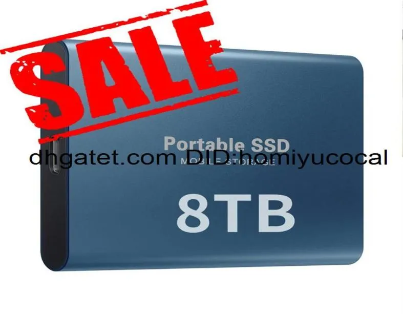 Drives durs externes 8 To Disque mobile de haute qualité Type C USB 30 Portable SSD Aluminium Solid State Notebook 500 Go 1TB 28391705
