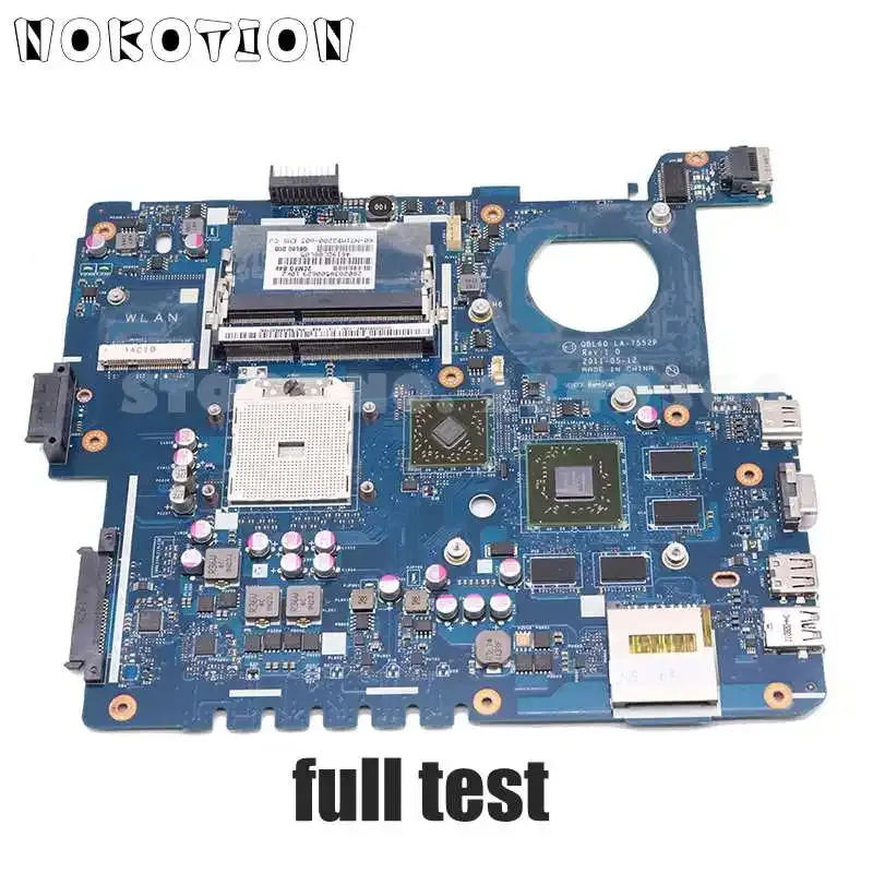 Carte mère nokotion ordinateur portable carte mère pour asus k53ta k53tk x53t k53t qbl60 la7552p