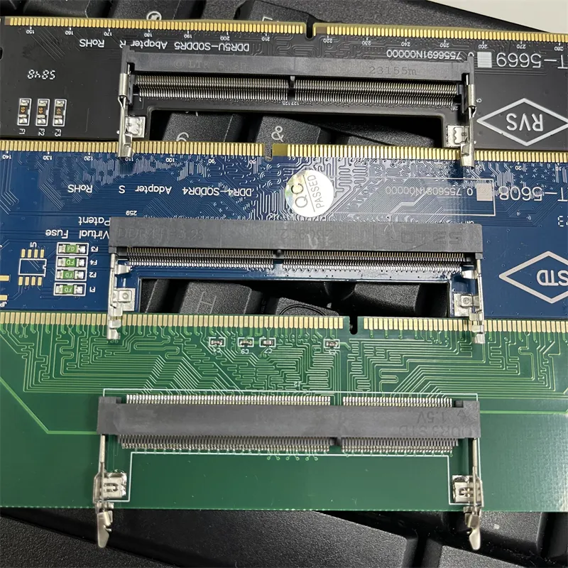 DDR3 DDR4 DDR5 SO-DIMM to DIMM Adapter Riser Card 240-pin 288-pin ...