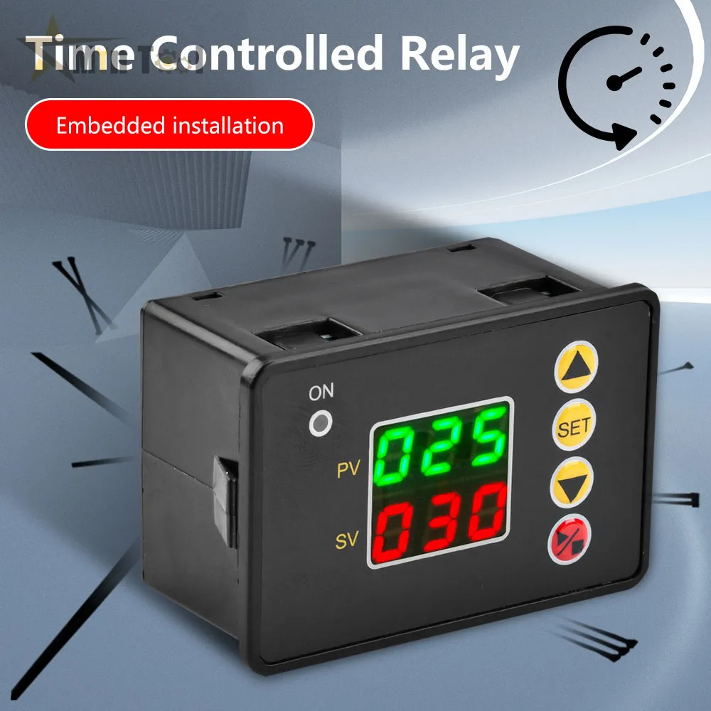 Relè Temporizzato Modulo Timer Relè A Ritardo NE555 - 5 Pezzi, DC 12V, Regolabile, Per Uso Automobilistico E Progetti Fai-da-te Interruttore Timer Regolabile - Foto 8