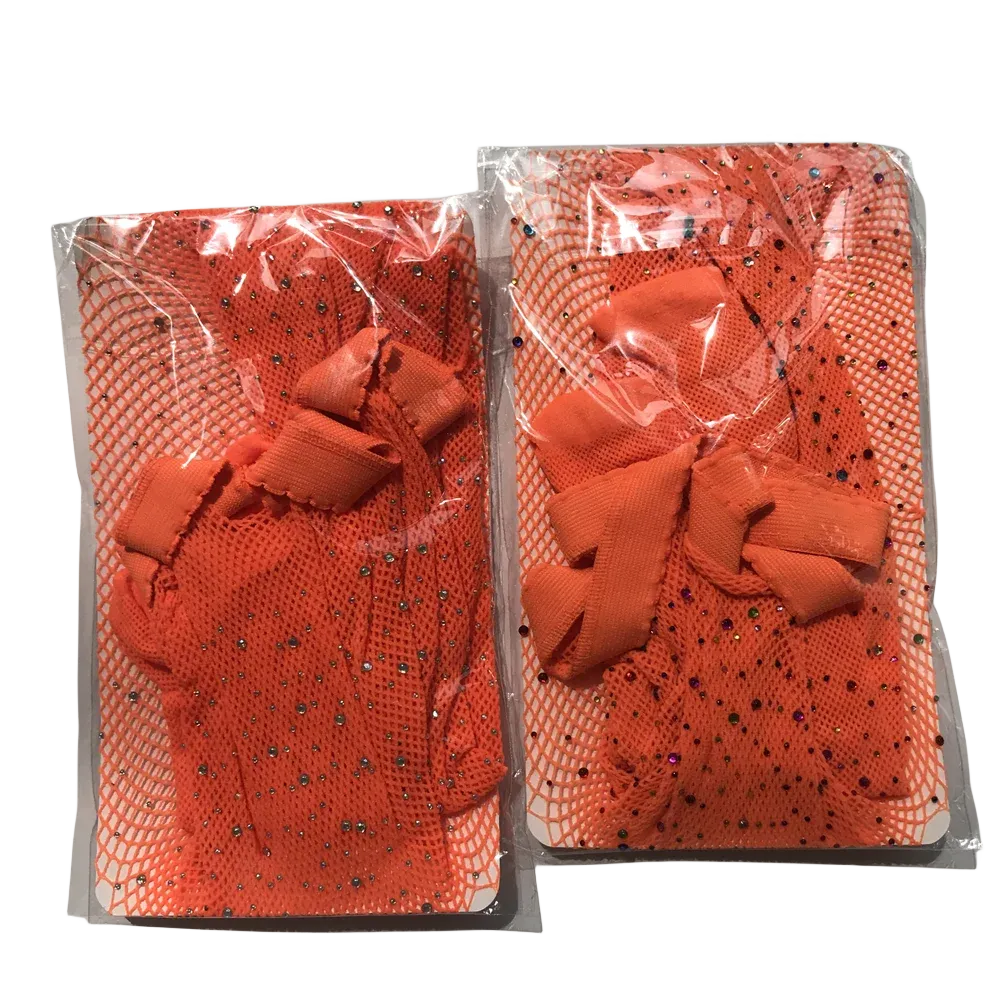 Glitter Tights Rhinestone Fishnet Leggings: Sparkling Mesh