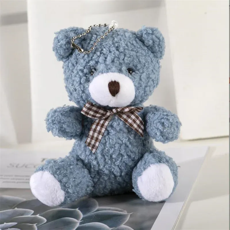 1pcs 11 cm Piempato orsacchiotto bambole orso patch orsi 5 colori giocattoli peluche miglior regalo per bambini per bambini regali per matrimoni