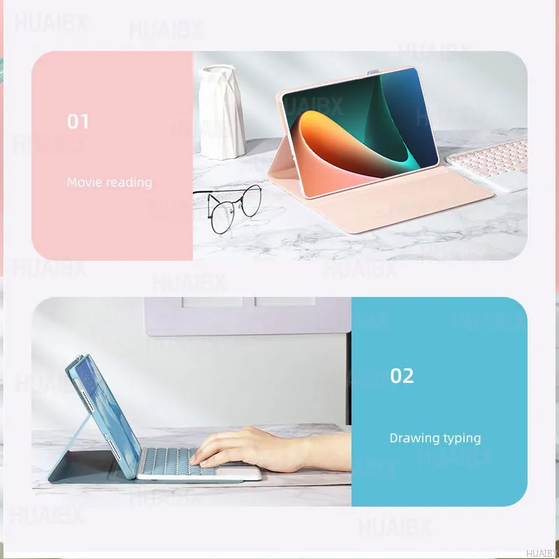 For Xiaomi Mi Pad 5 11 Inch Case With Keyboard,... 