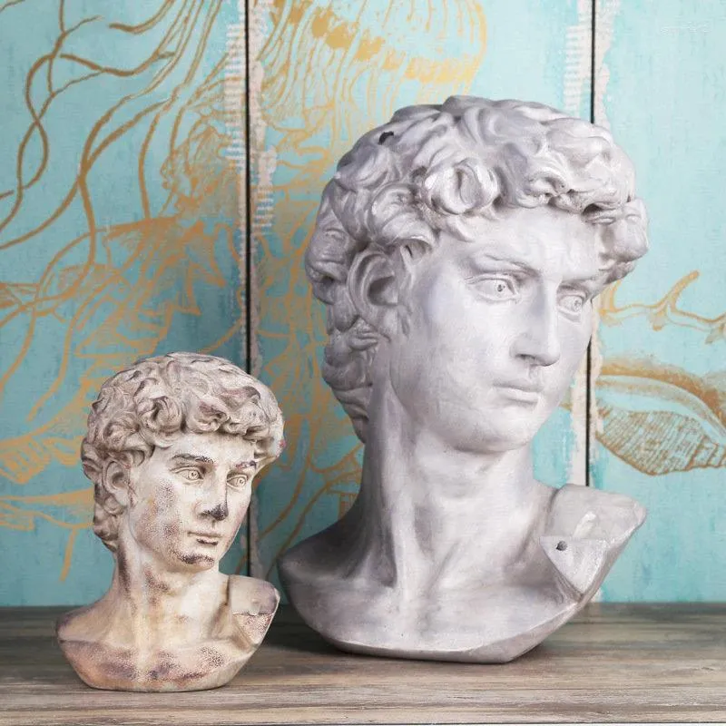 Декоративные фигурки минимализм Дэвид скульптура мифические фигуры Статуя творческие смолы с персонажа