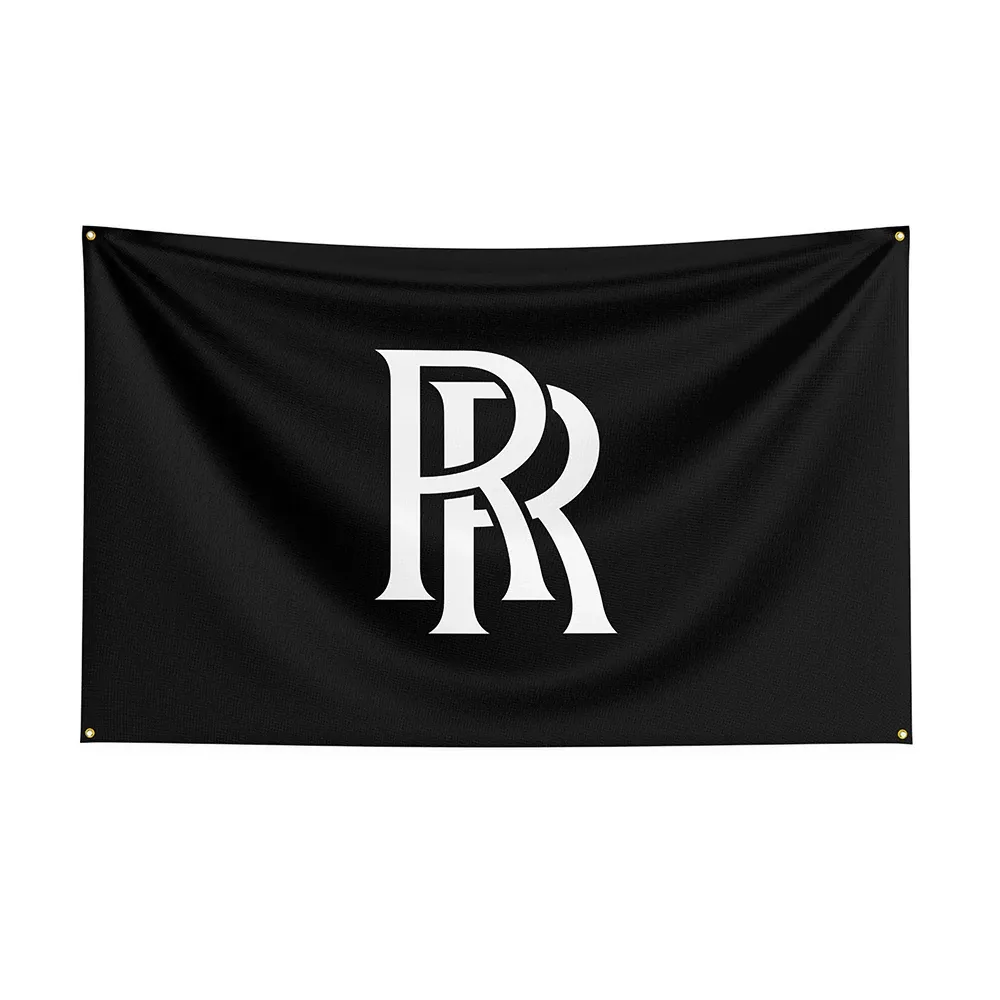 Bannière de voiture de course imprimée en polyester 3x5ft Flag en polyester pour décoration