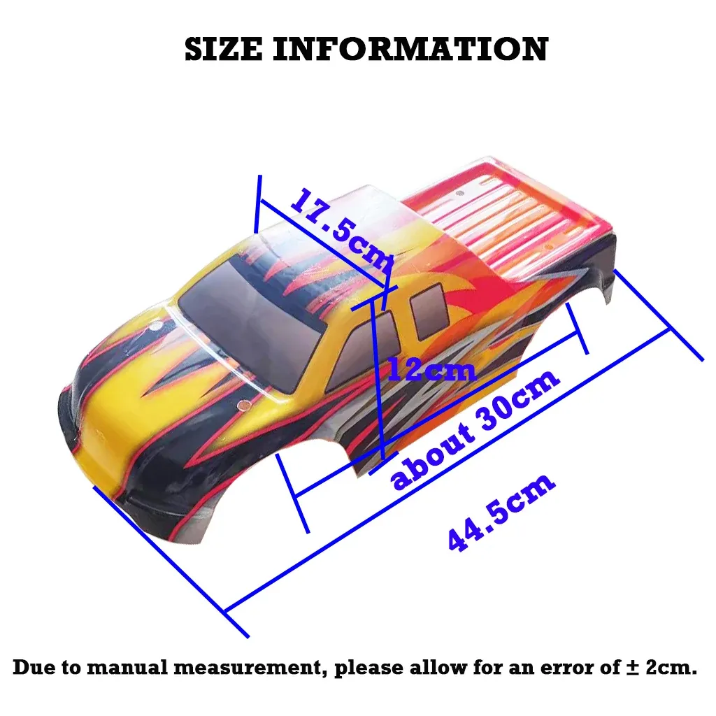 ZD Racing 1/8 RC Truck Car Shell Cover Cover Pvc Car Shell Part для 1: 8 ZD Racing 9116 08427 RC CAR Детали 8468