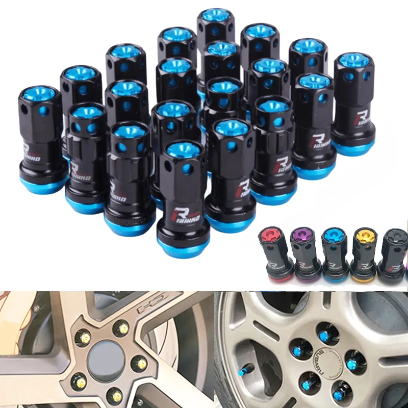 High Quality R40 Steel Racing Wheel Lug nuts factory...