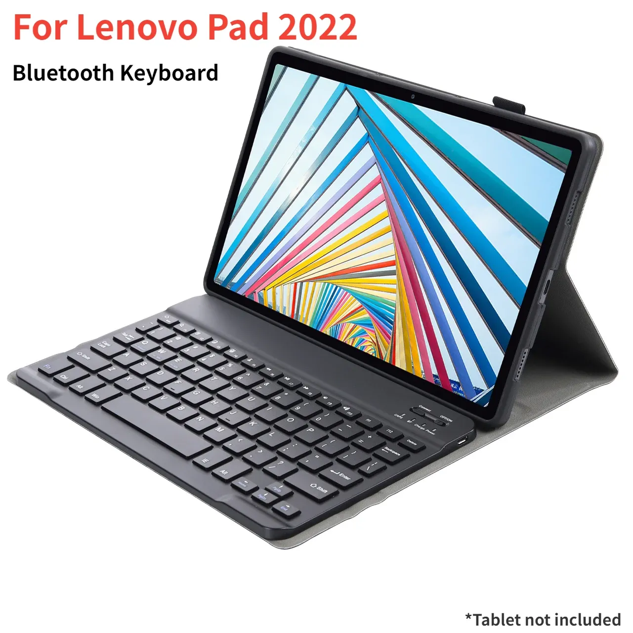 Keyboards Bluetooth Keyboard for Lenovo Tablet Xiaoxin Pad 2022 Grey with Protective Case For Lenovo M10 Plus 3rd