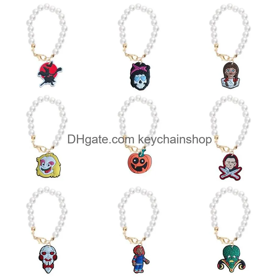 Keychains Lanyards Schlüsselbund Halloween Charm Accessoires für 40 Unzen Tasse Personalisierte Griff Tumbler Drop Lieferung Otdye