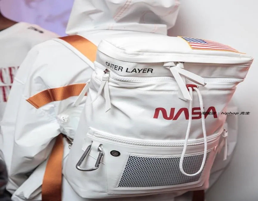 Saco de Escola Heron 18SS NASA CO marca Preston Backpack Men039S Ins Bard New1088923