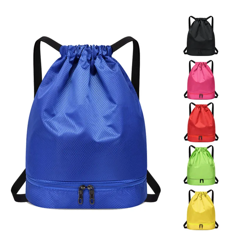 New Dry Wet Depart Smoke Strand Pocket Waterproof Swimming Fitness Sports Backpack Backpack wear-resisting