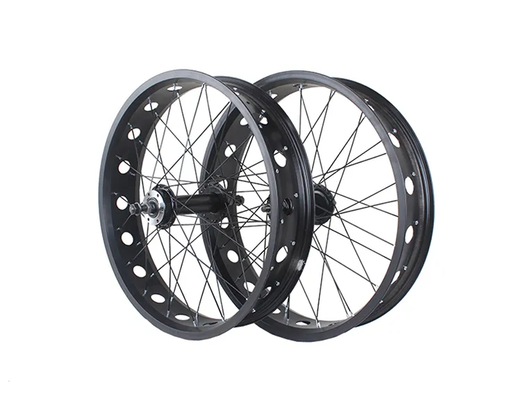 26x4 Fat Tire Wheelset Super Wide Rim For 26 Inch Fat Bikes, Snow Bikes ...