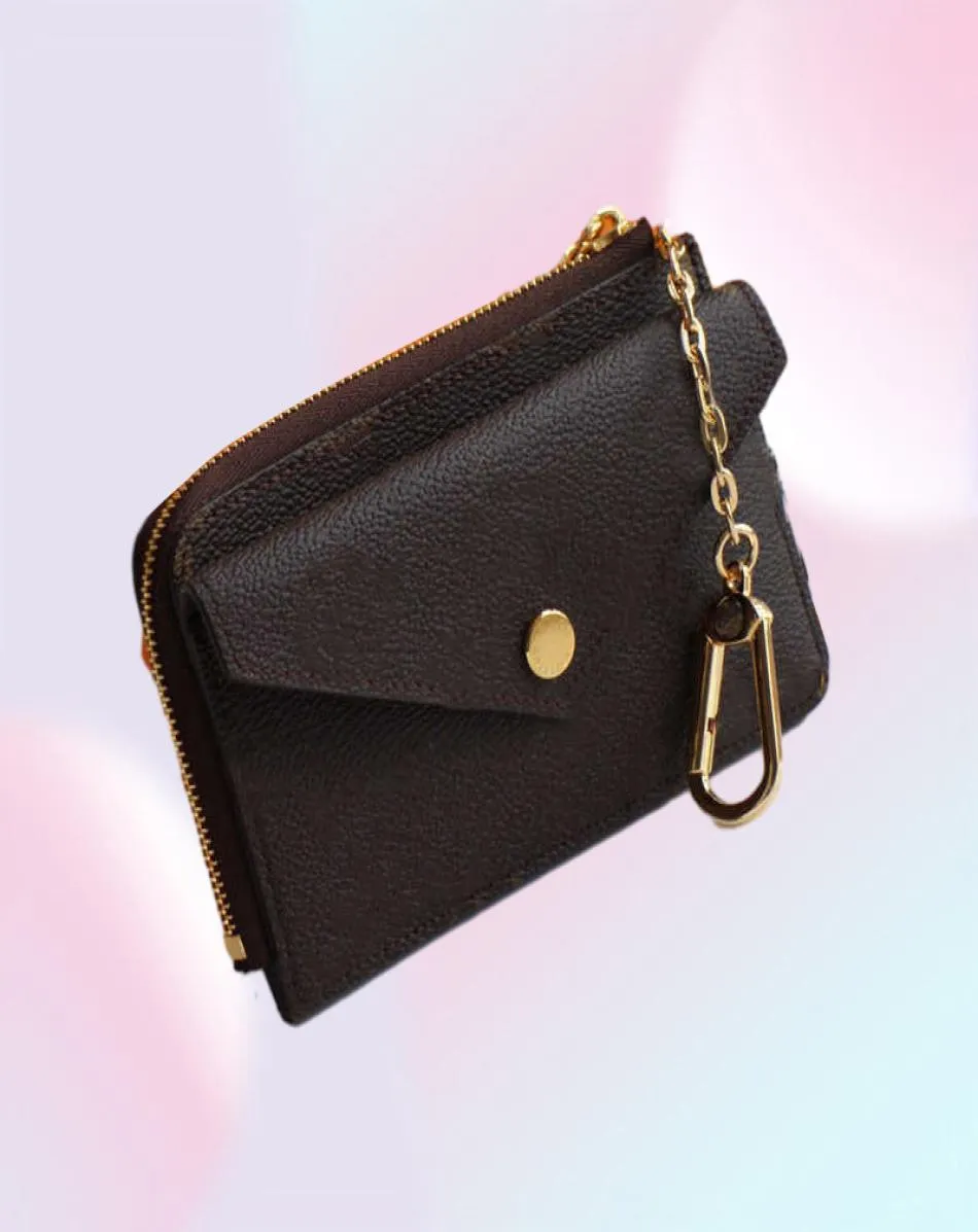 Designer Wallet Fashion Dames Mini Zippy Organizer Bag Creditcardhouder Coin Portebonch Portemonultes Keychain -tassen Koppeling Wallet5195145