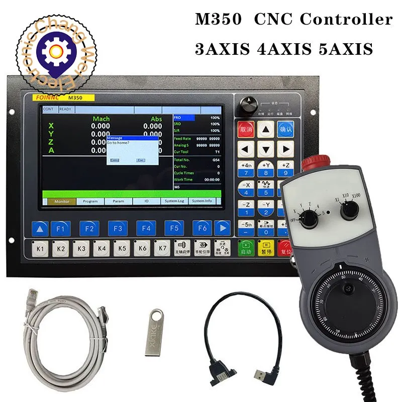 DDCS-EXPERT M350 3/4/5 Axis CNC Standalone Offline Controller for ...