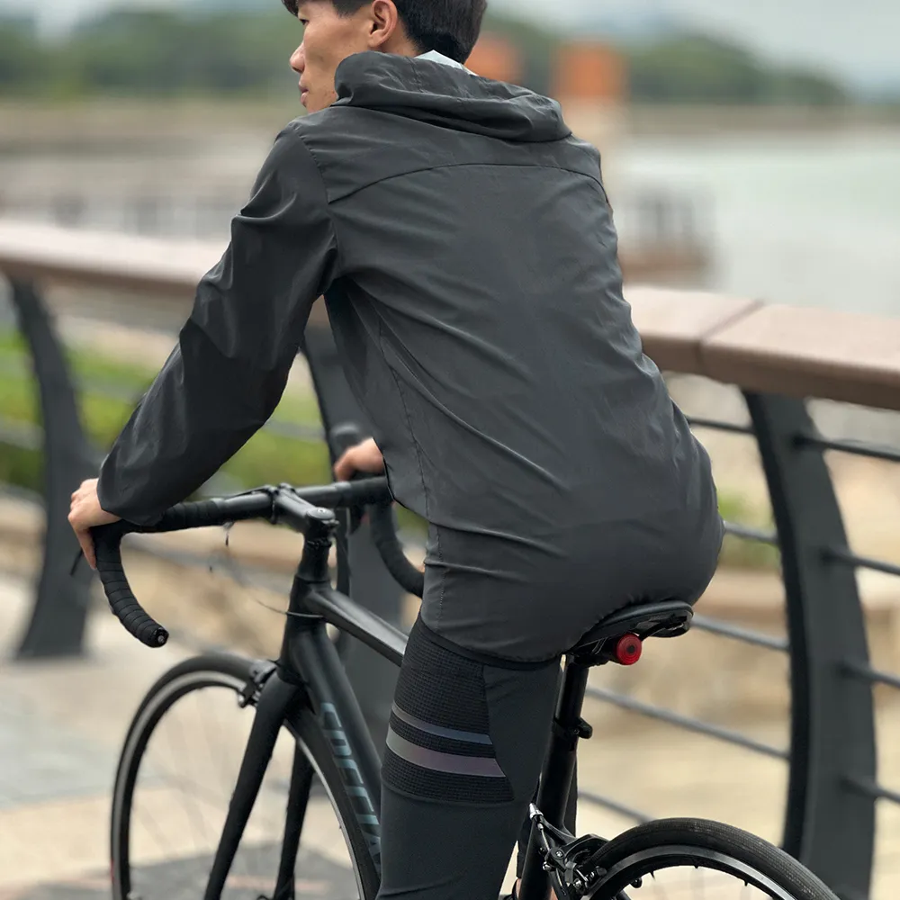 Wosawe Cycling Jacket Men's Windbreaker Windproof Waterproof Breathable