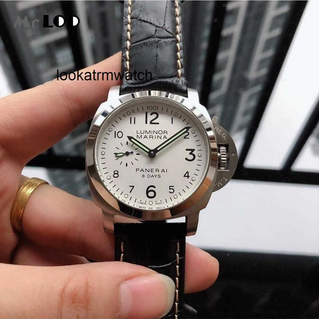 Luxury For Mens Mechanical Watch Automatic Sapphire Mirror 44 mm 13 mm en cuir importé Brand Brand Italie Sport Wristwatches Zeqk