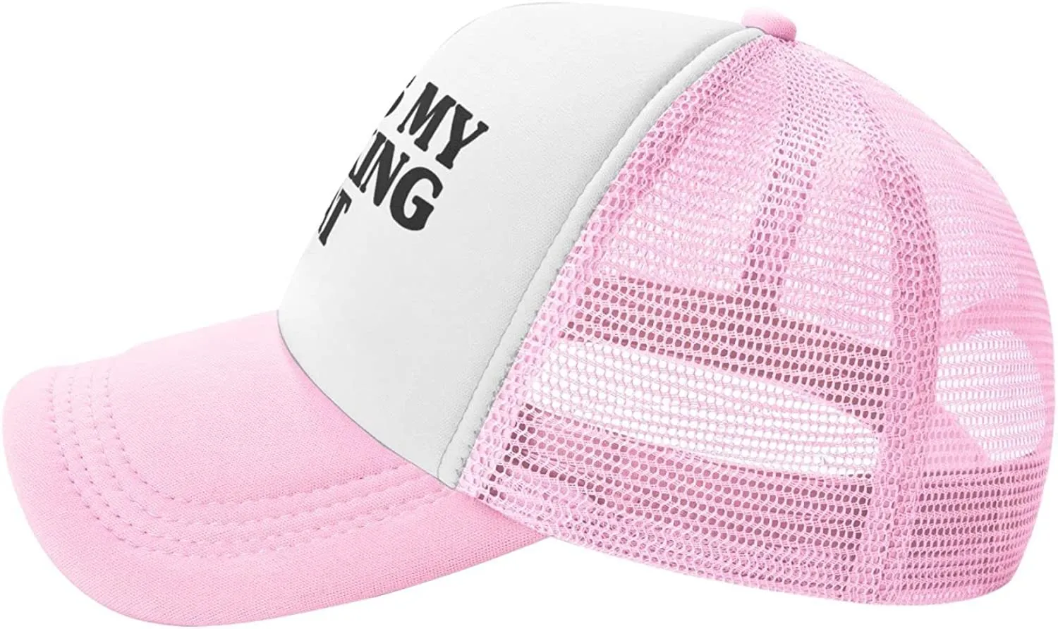 Funny Hat Pink Dad Hat Men Educated AF Funny Graduation Mens Dad