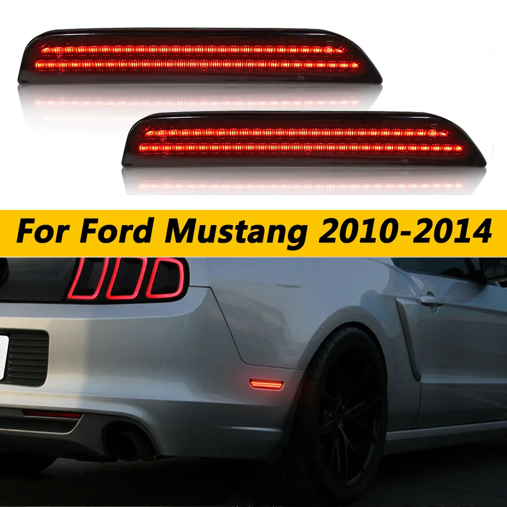 OEM Ford Mustang Rear Passenger Side Red Reflector Light - 2010-2014 Models 5 thumbnail image