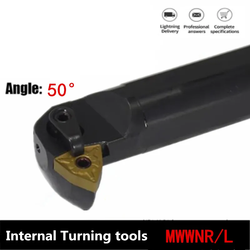 S25S-MWWNR08 S32T-MWWNR08 S25S-MWWNL08 Internal Turning Tool Holder WNMG08 Carbide Inserts MWWNR/L Lathe Bar CNC Cutting Tools