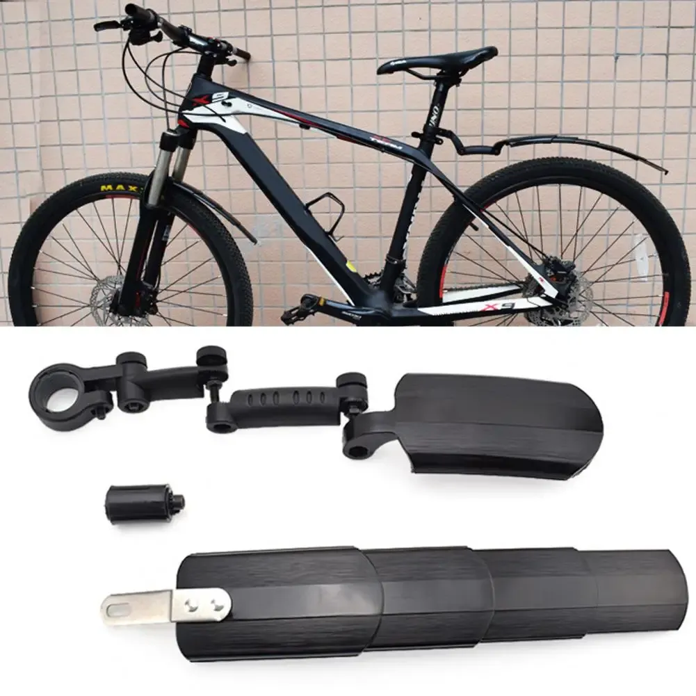 Bike Fender ABS Engineering Plastics Bicycle Mudguard Ultralight Adjustable Foldable Professional Telescopic Fender