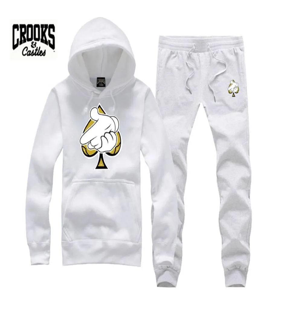 Толстовка Crooks and Castles Diamond Fashion Hip Hop Hoodie Mudie Одежда