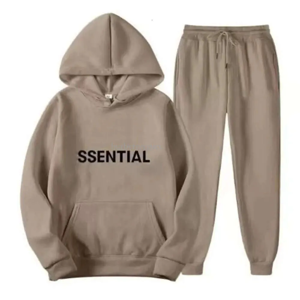 Designer Tracksuits d'automne et d'hiver Nouveau pull à capuche décontracté ensemble Tendance d'impression de lettres de haute qualité Vêtements pour femmes