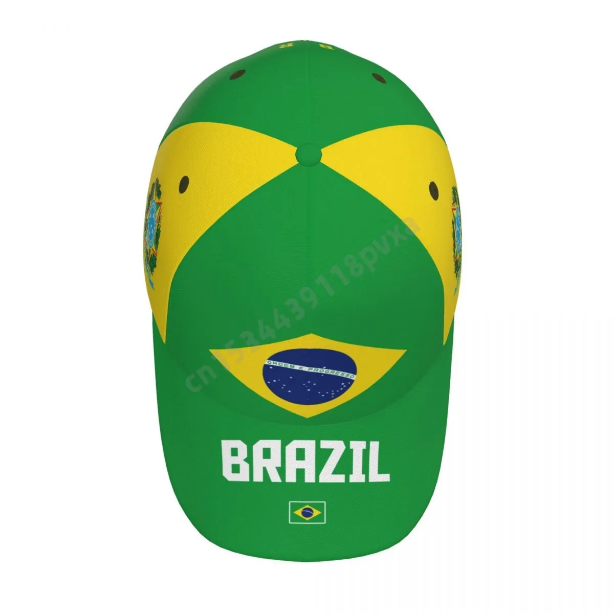 FLAG UNISEX BRASIL FOOL BASCHILE BASBALL BASBALL BASBALLA PACIDE PRITRIOTICO PER FAN DI CONSIGLIO DEL BASEBALL