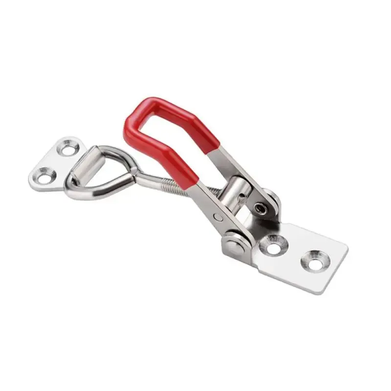 2pcs Toggle Toggle Capt A Palgle Clamp Cajas de gabinete ajustable Manejo de palanca HASP para muebles de puertas corredizas para el hogar Hardware