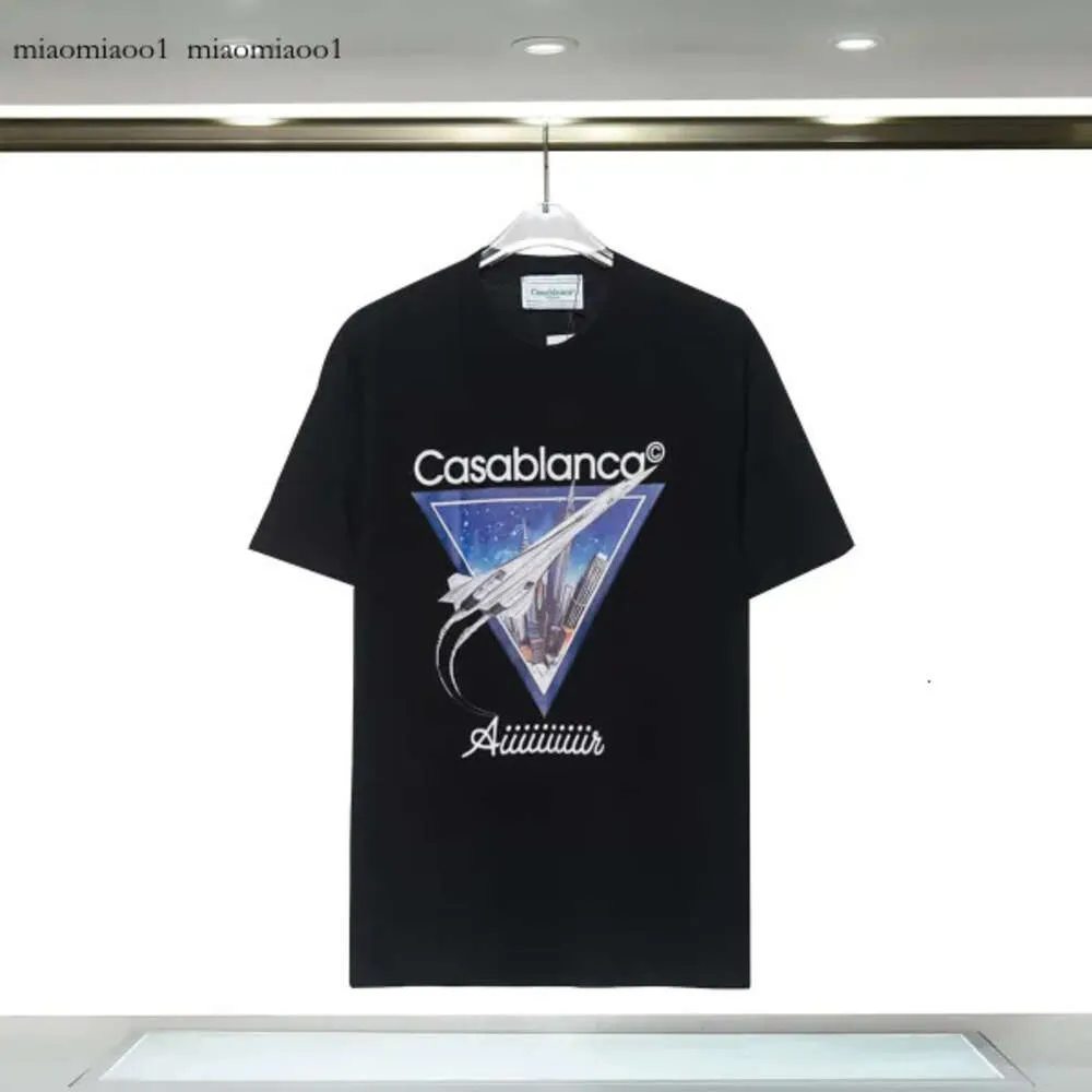 DHgate.com:Casablanca Shirt For Men Top Oversized Tee