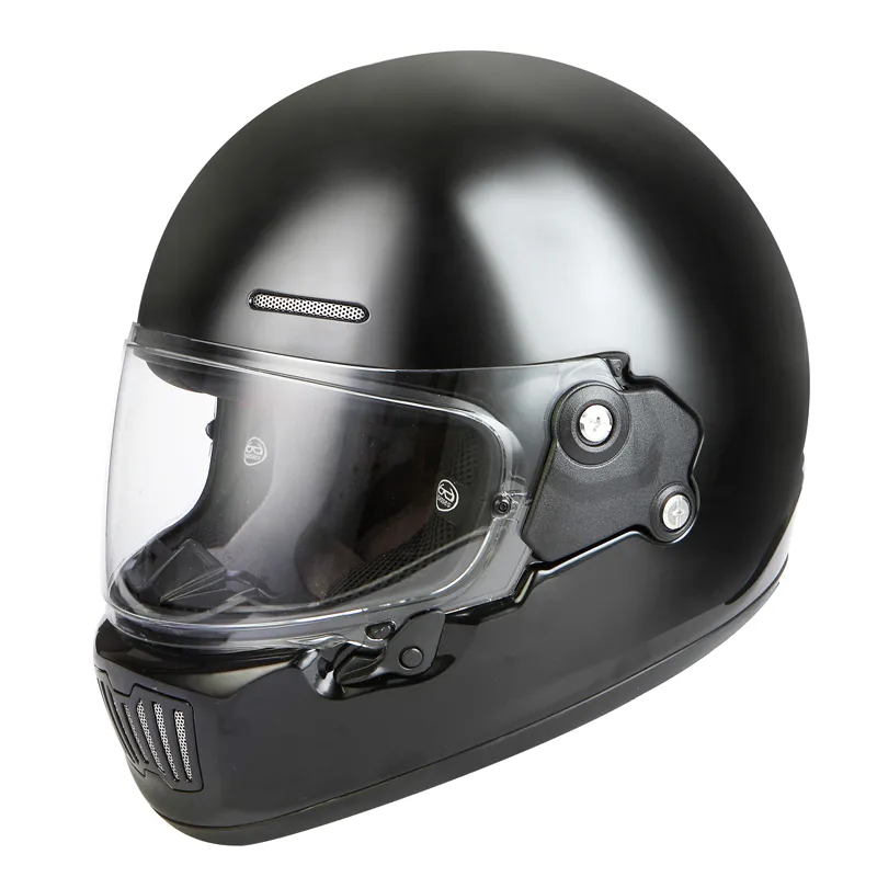 Hva Motorcycle Casque Full Face Casco Moto Casque Vintage Chopper Retro Casque Capacete de MotoCicleta