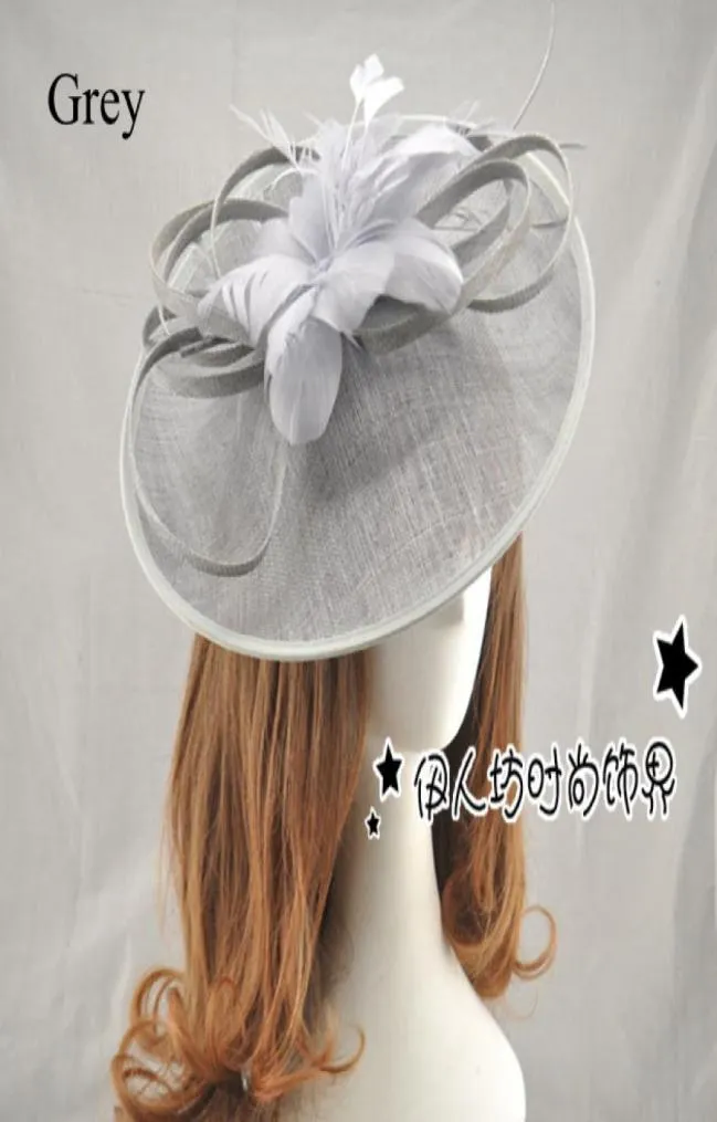 Vintage multi -kleuren bruidshoeden voor vrouw hoeden pilbox fascinator hoeden bruiloft gasten hoed formele avond hoofddeksels veer neerhoogt 2724338