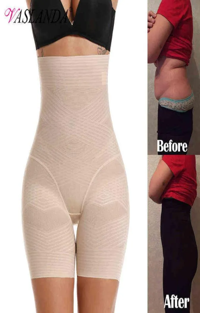 Kobiety body shaper twarde spodnie brzucha pod spódnicami o wysokim kształtowaniu majtek odchudzające