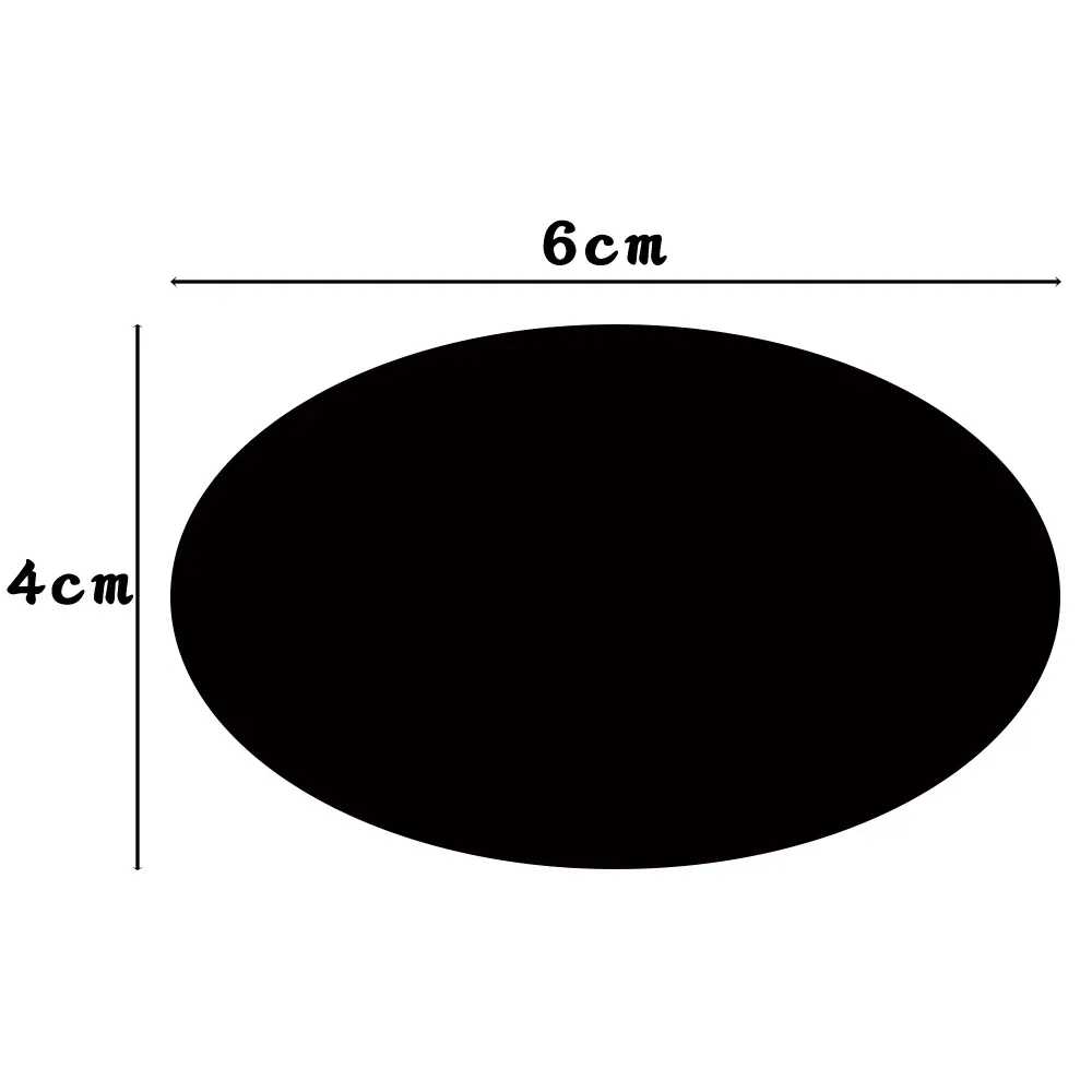 60-120pcs楕円ブラック防水ブラックボードステッカーラベルキッチンスパイスラベルステッカーホームボトルタグ消去可能なマーカーペン