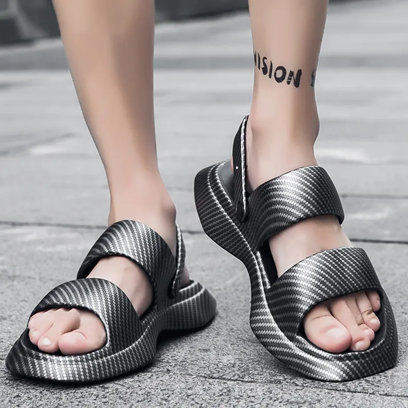 Skull flip flops mens hot sale