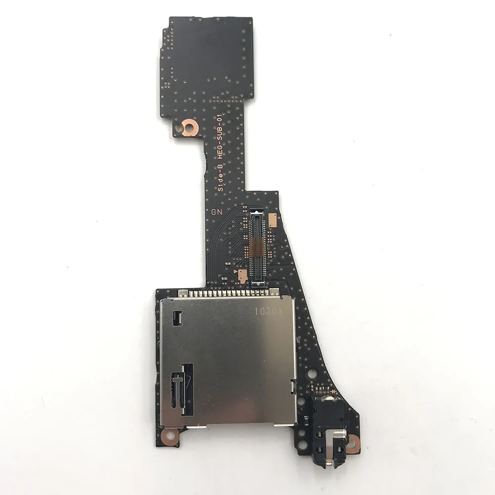 For Nintendo Switch Oled Game Card Slot Reader With Headset Headphone Audio Jack Socket Board Replacement Part