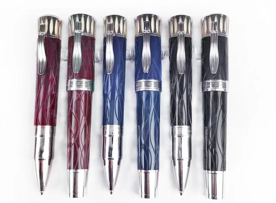 Yamalang signature stylo bleu noir rouge porte noble cadeau de luxe.