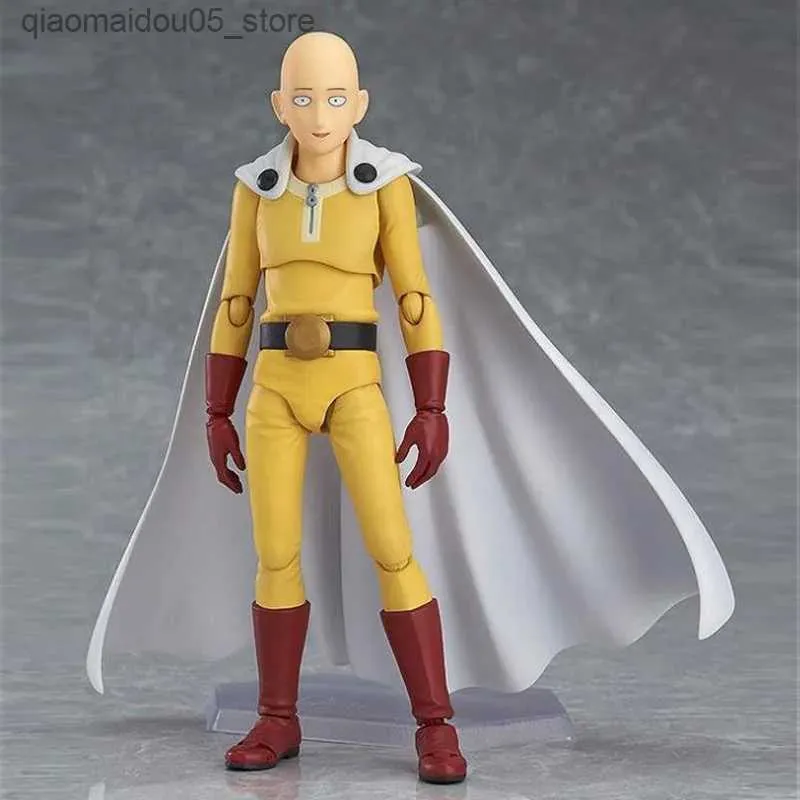 Action Toy Figures Saitama One Punch Man Figma 310 Pvc Picture d'azione Modello da collezione Toy