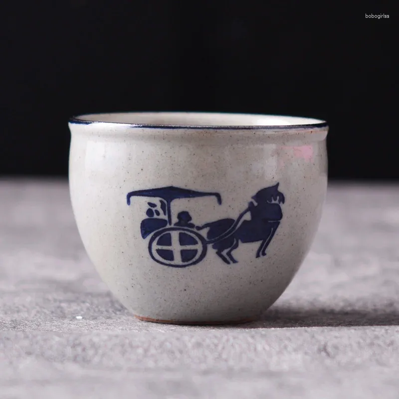 Tazas de tazas 100 ml de té de té toare creatividad de cata de degustación set zen set pu'er chawan