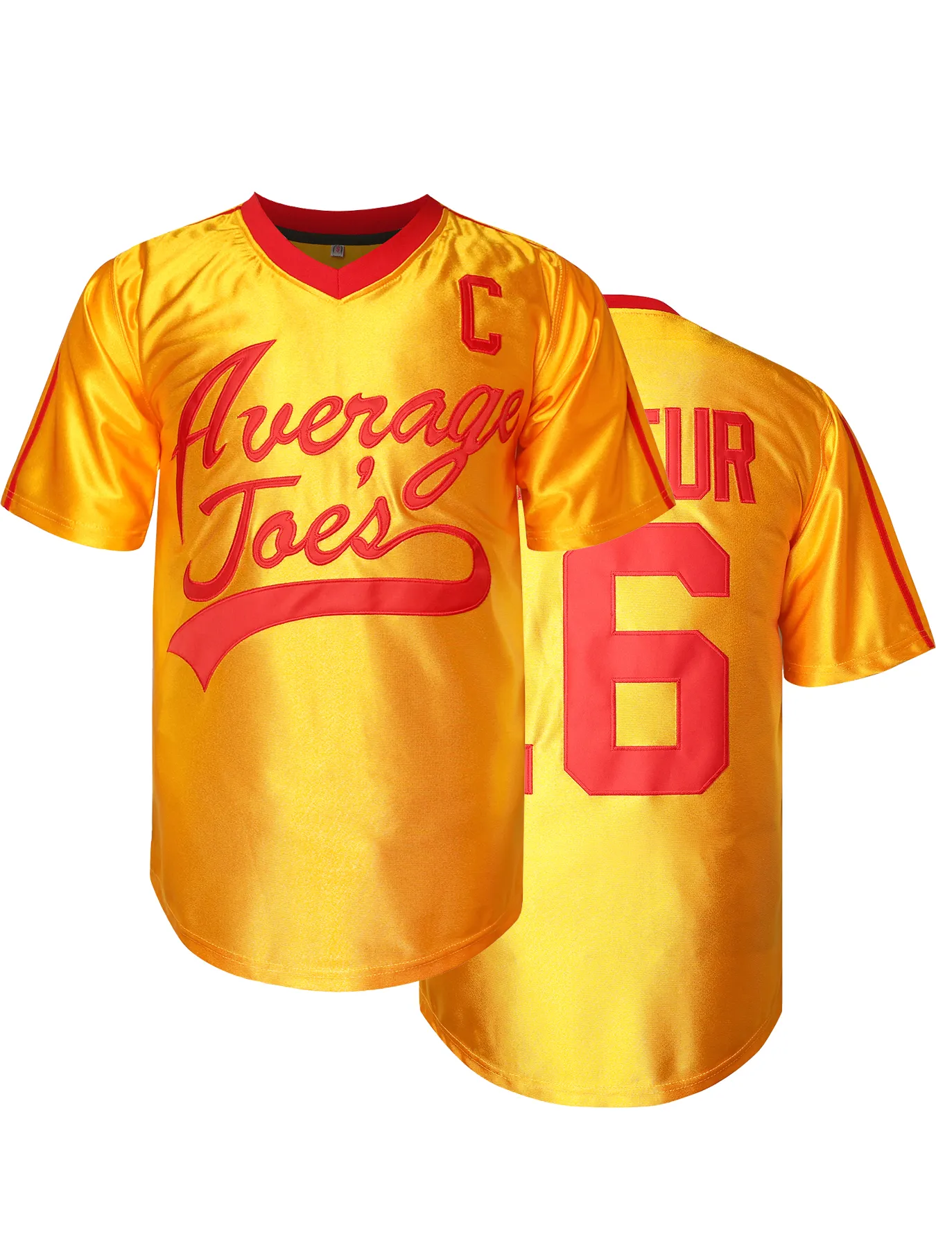 Save Big on Bulk American Football T Shirt Men's Graphic Print Average Joes  #16 American Football Jersey T Shirt Relaxed Fit Jerseys For Casual Fans