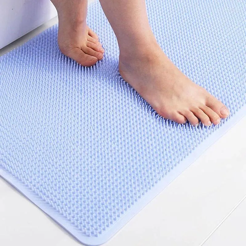 TAUX DE BAIN MATS ECO-FRAINS PVC SALLE DE SALLE DE SALLE DE SALLE COLONNES FLEXIBLES MASSAGE DE PIED AVEC BAIN ANTIFOLS ANTI-FALL