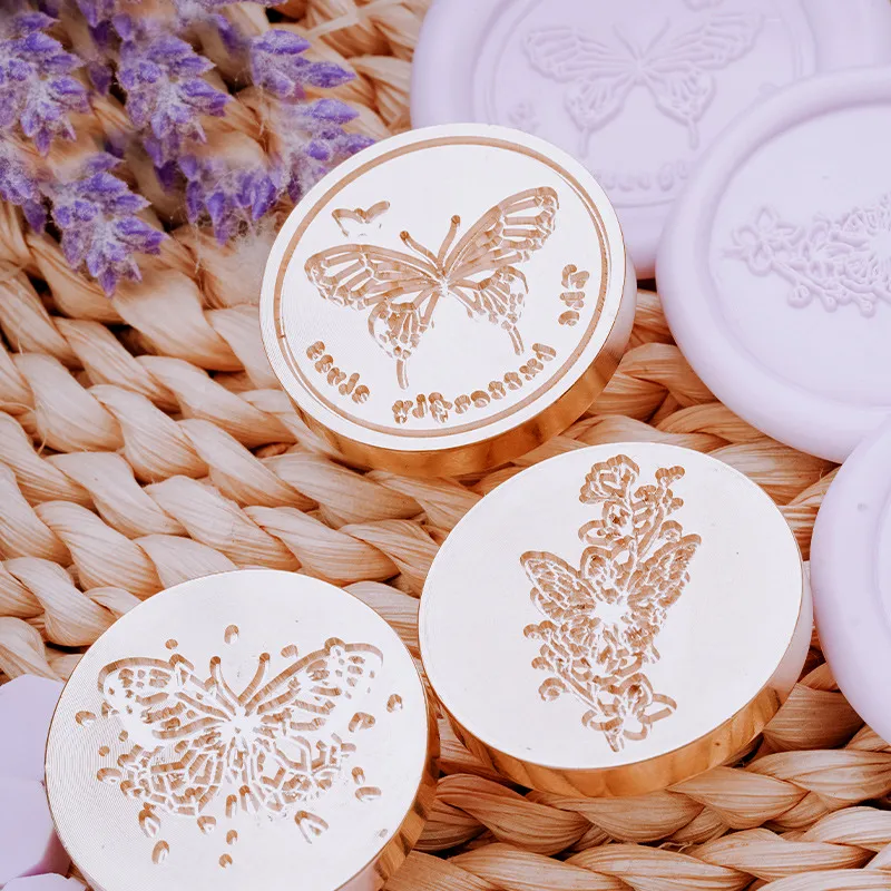 thumbnail image 2 of Monstera Wax Stamp, Wax Seal Stamp, Invitations, Gift Idea, Heart, DIY, Brass Stamp, Floral, Botanical, Wedding Invitations, Sealing Wax 2 of 13