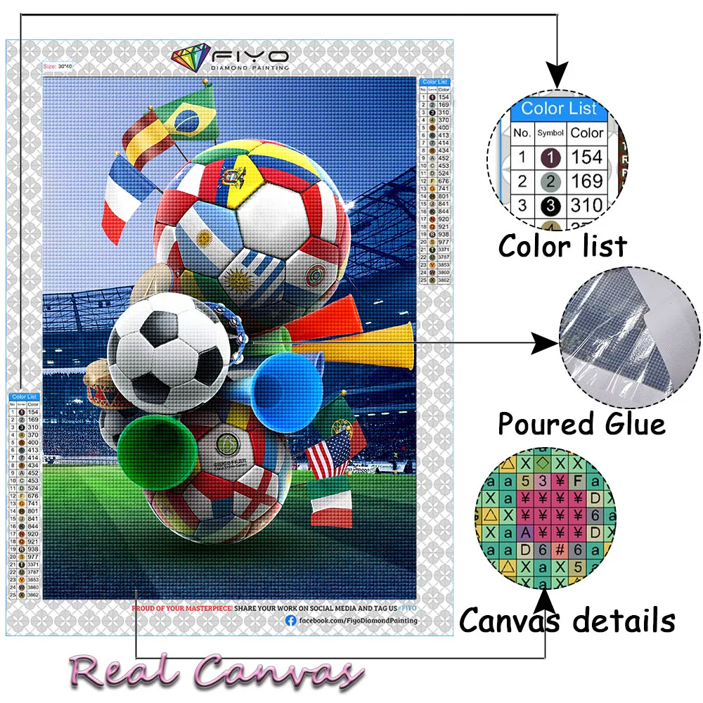 Stickers Muraux Football 3D - Décoration Murale Chambre Enfant Garçon Fille - Autocollants Joueurs Sport Decalmile