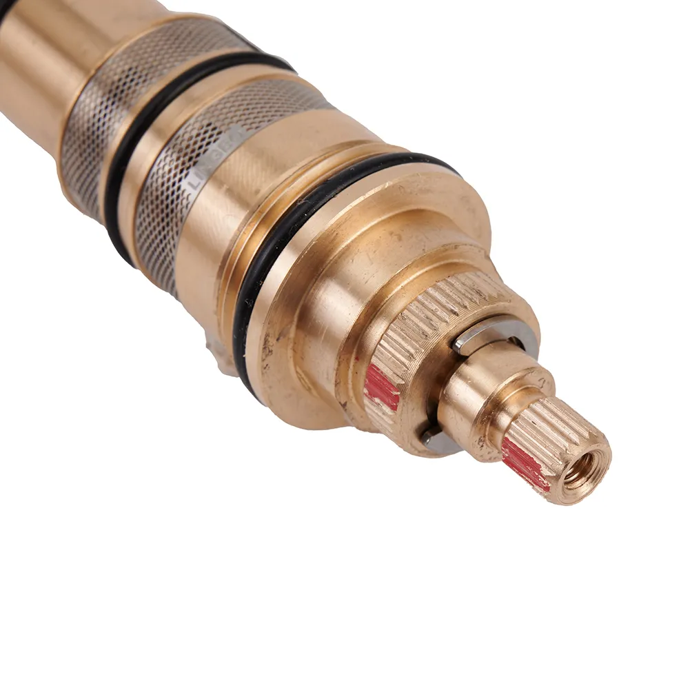 Sicurezza Antiscotta Kit Riparazione Valvola Termostatica Doccia - In Ottone, Per Controllo Temperatura Acqua, 20-48°C Sostituzione Rubinetto - 9