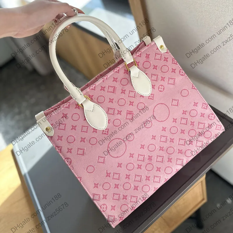 24SS Kobiety na ramię luksusowe projektanci skórzane torby na zakupy torby na torebkę crossbody torebki z telefonami komórkowymi 35 cm