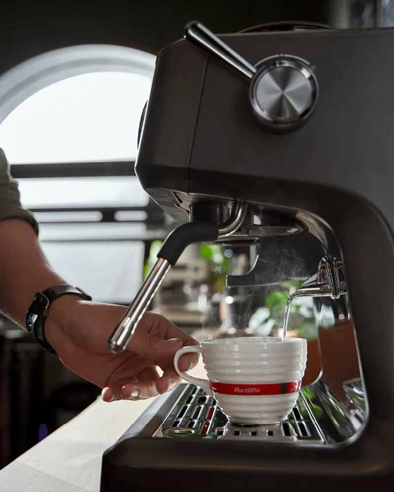 値下げ】Barsetto BAE-V1 エスプレッソマシン半自動＋専用変圧器