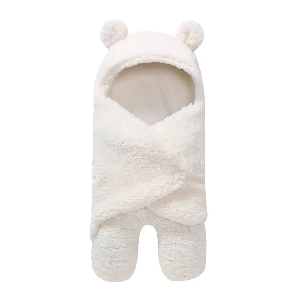 Животные новорожденные спальный мешок унисекс маленькая девочка пижама плюш расколе