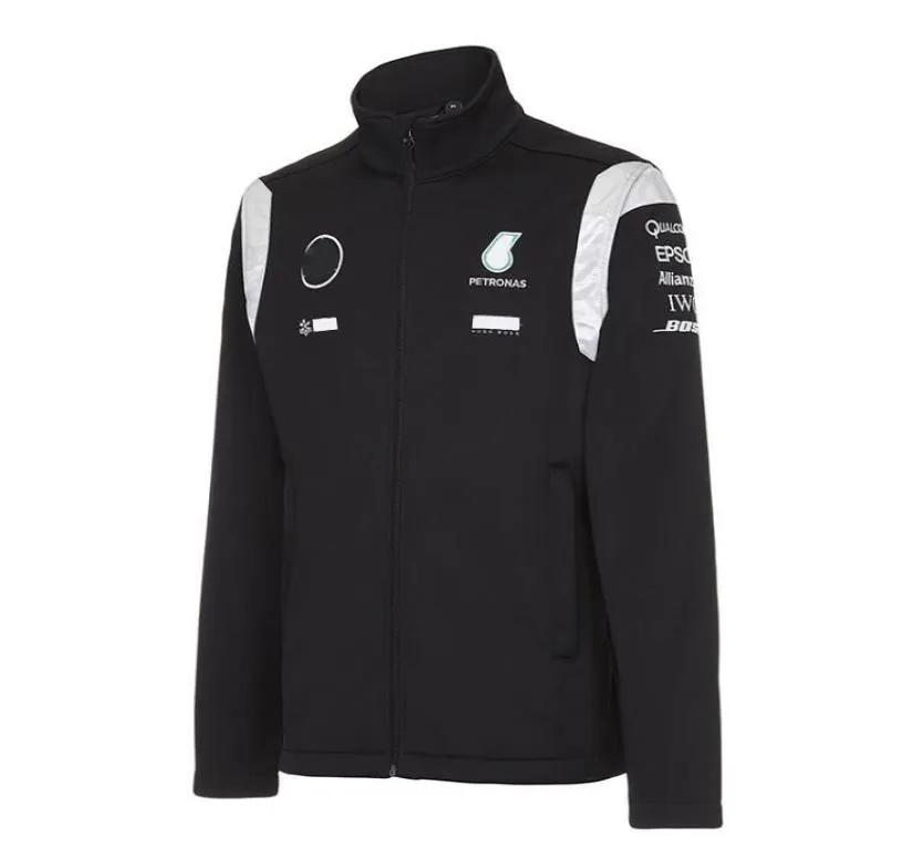 F1 Formuła 1 Drużyna Racing Jersey Spring Autumn and Winter Winterproof Jacket Gram Jacket Men039s Motocyklowa koszulka zamek błyskawiczna Hoodi6069037